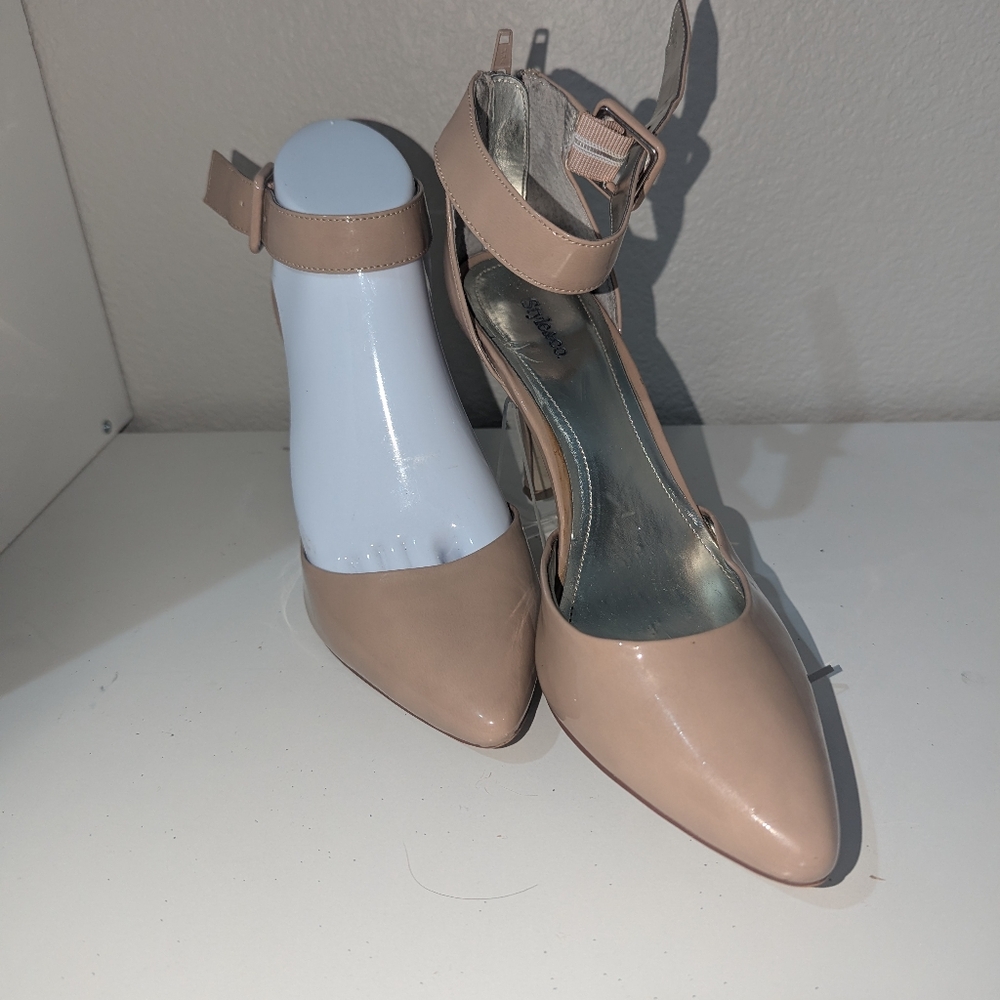 Style & Co. Beige Pointed Heels